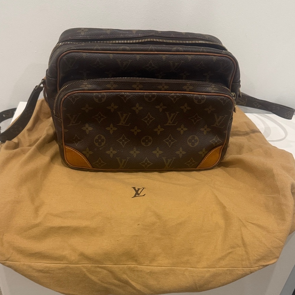 Louis Vuitton Dark Brown Monogram Messenger Bag